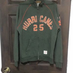 Men’s vintage Banner Miami Hurricanes jacket Large